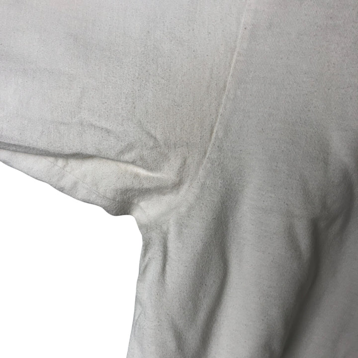 00'S Harley-Davidson HOLOUBEK back print long sleeve T-shirt, men's XL size unclear white type Vintage Second Hand