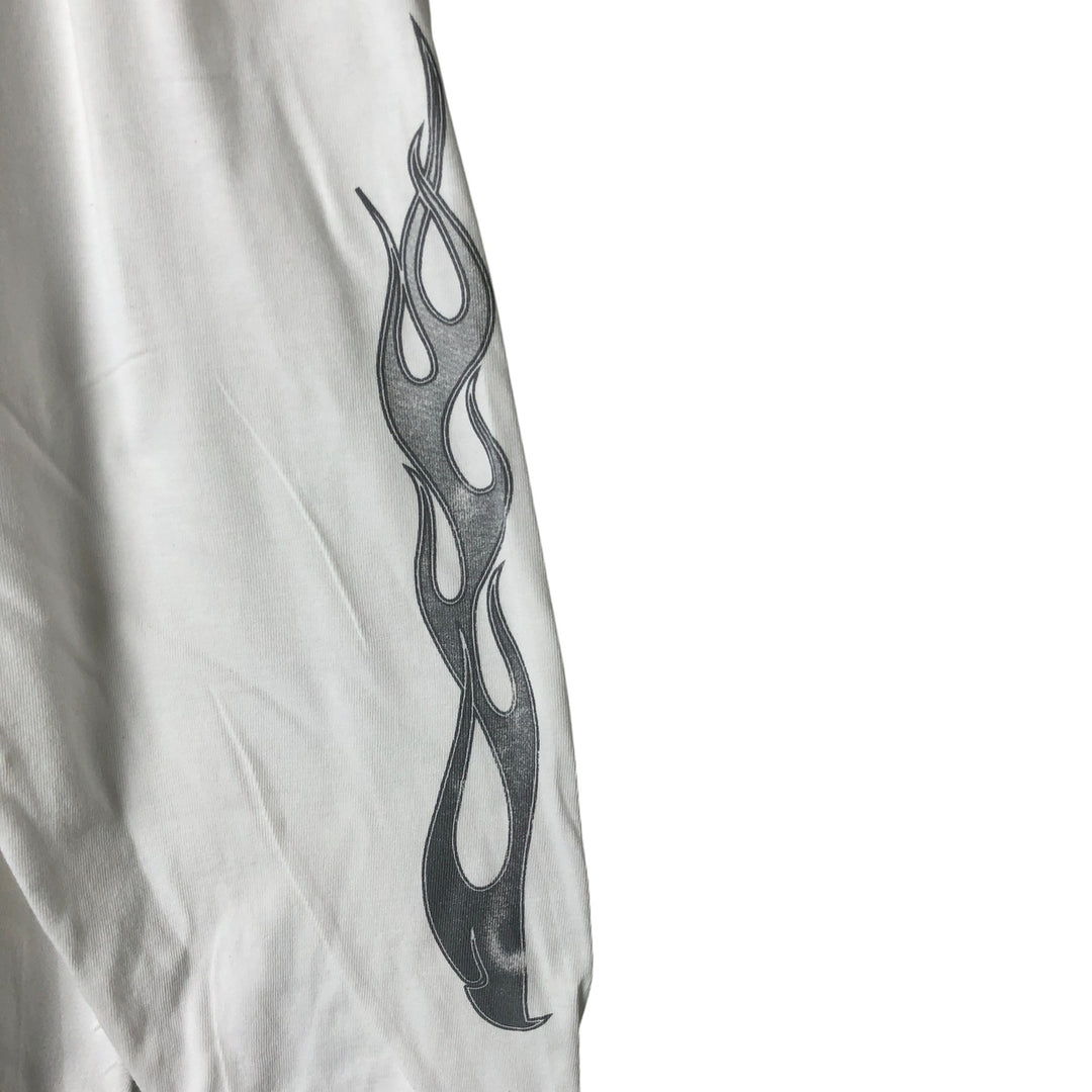 00'S Harley-Davidson Long Sleeve T-Shirt, Men's XXL cotton white type Vintage Second Hand