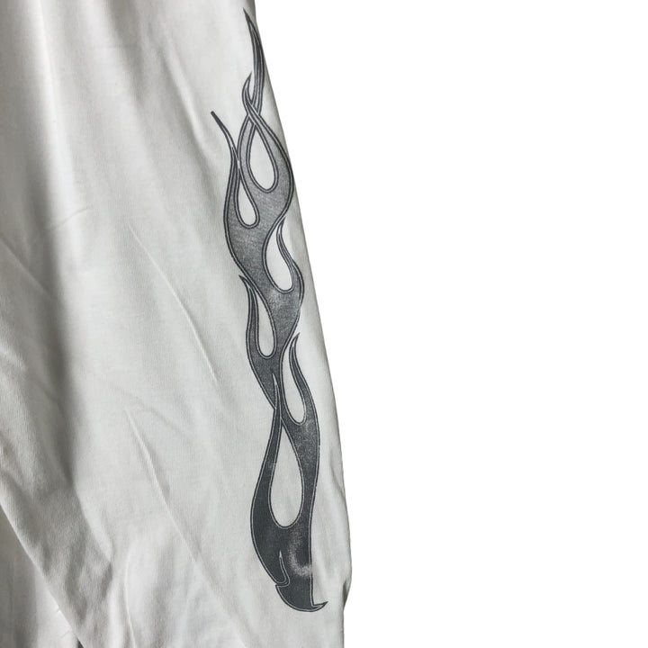 00'S Harley-Davidson Long Sleeve T-Shirt, Men's XXL cotton white type Vintage Second Hand