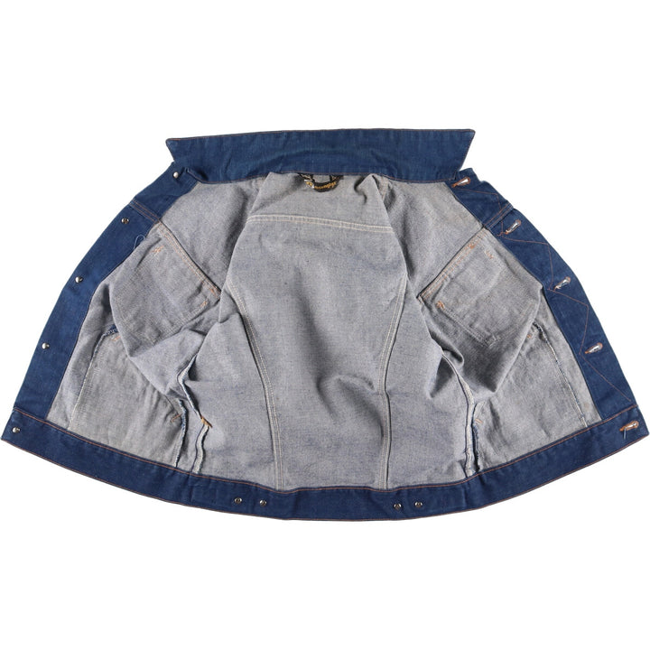 Vintage 70'S Wrangler denim jacket, size M for men unclear blue type Vintage Second Hand