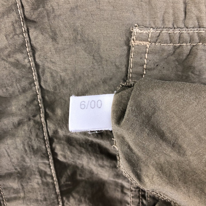 00'S Adidas ADVENTURE collared nylon jacket, men's size M Nylon Khaki type Vintage Second Hand