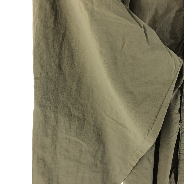 00'S Adidas ADVENTURE collared nylon jacket, men's size M Nylon Khaki type Vintage Second Hand