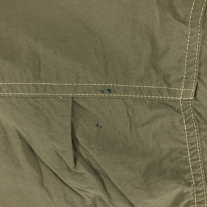 00'S Adidas ADVENTURE collared nylon jacket, men's size M Nylon Khaki type Vintage Second Hand
