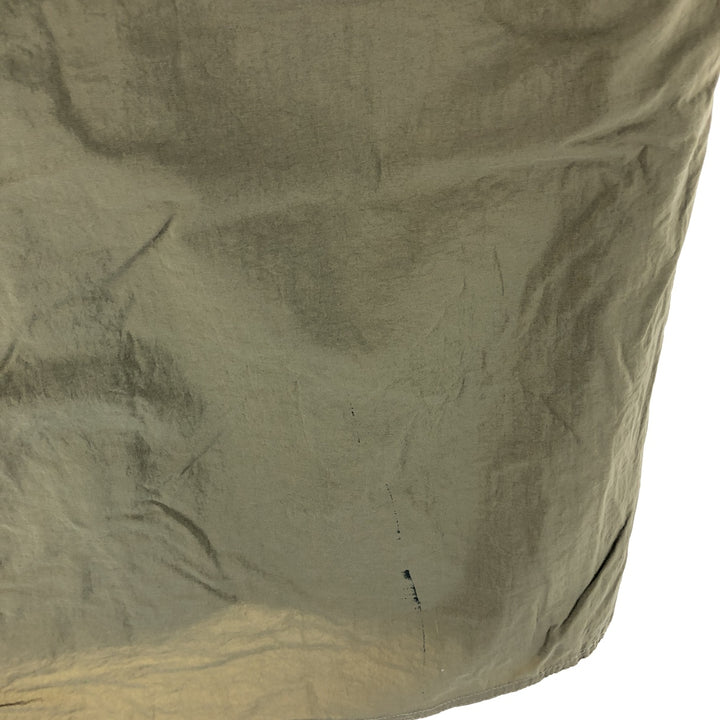 00'S Adidas ADVENTURE collared nylon jacket, men's size M Nylon Khaki type Vintage Second Hand