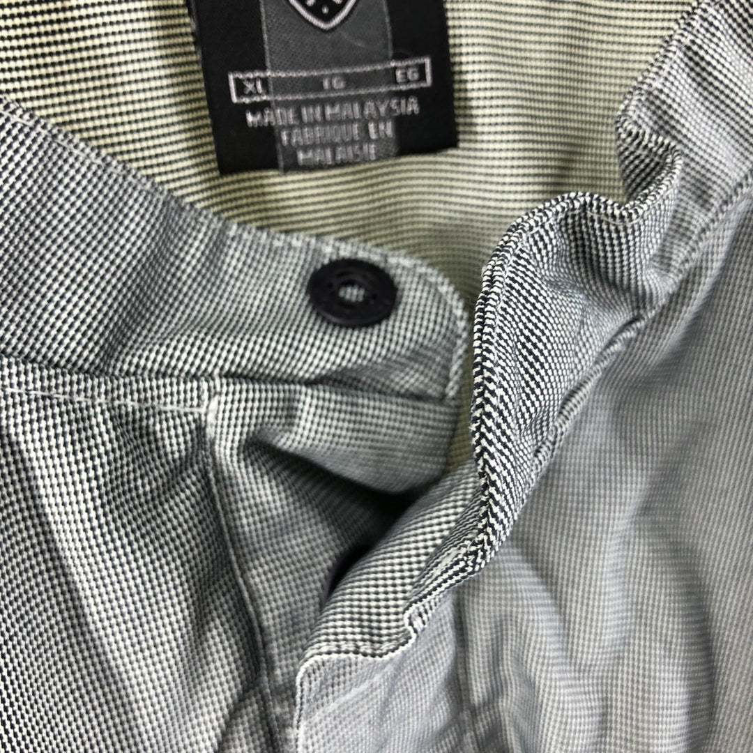 Nike NIKE GOLF Golf Half Snap Nylon x Polyester Pullover Men's XL Nylon gray type Vintage Second Hand