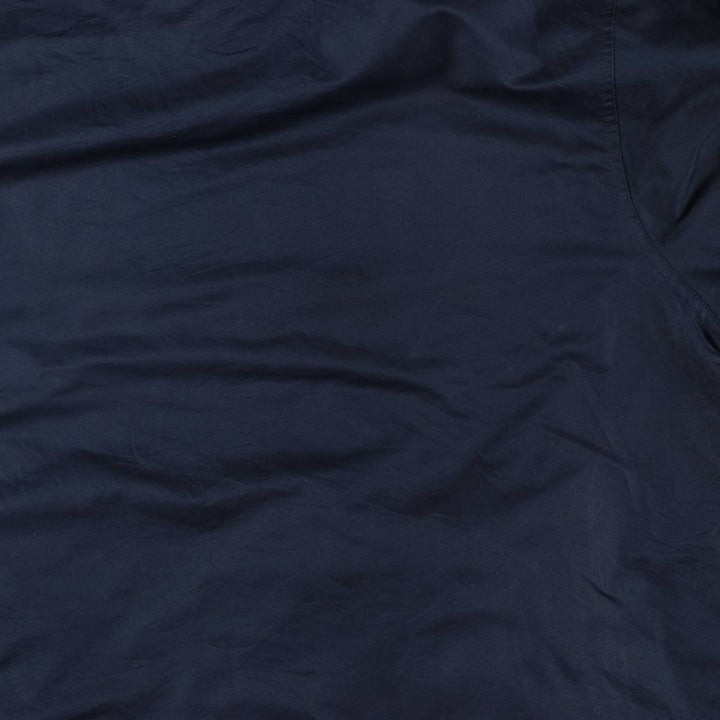 90'S Champion USNAVY V-neck warm-up pullover, men's XL equivalent, vintage polyester navy blue type Vintage Second Hand