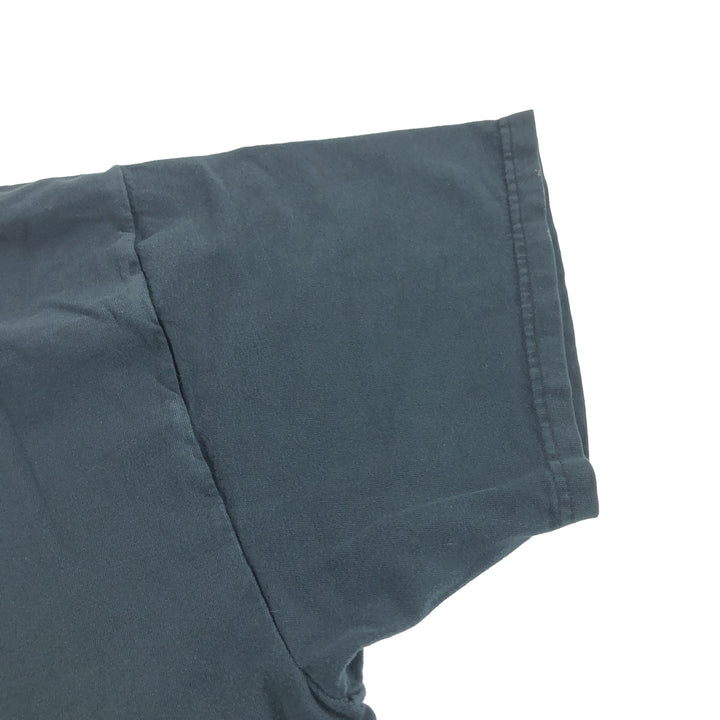 00'S Harley-Davidson Motorcycle Bike T-shirt Made in USA Men's XL cotton black type Vintage Second Hand