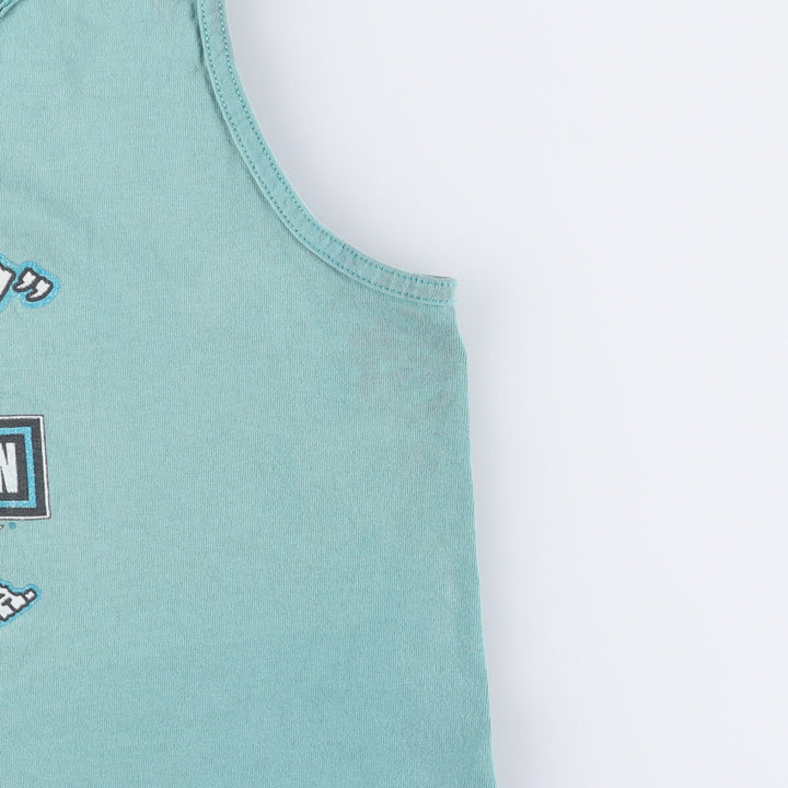 90'S Harley-Davidson Tank Top Made in USA Women's Size S cotton Mint green Vintage Second Hand