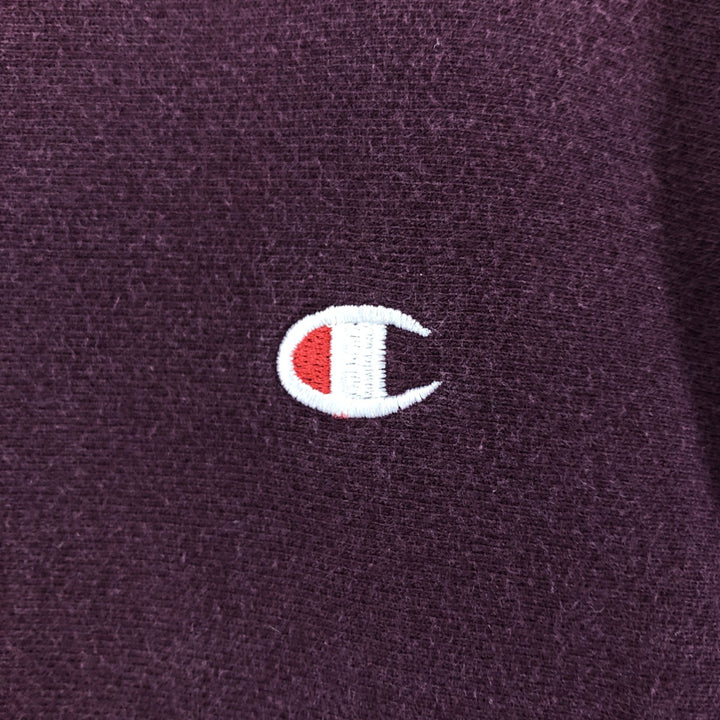Champion REVERSE WEAVE Reverse Weave One Point Logo Sweatshirt Trainer Men's L size cotton bordeaux Vintage Second Hand