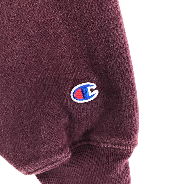 Champion REVERSE WEAVE Reverse Weave One Point Logo Sweatshirt Trainer Men's L size cotton bordeaux Vintage Second Hand