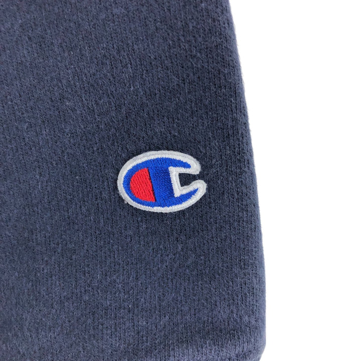 Champion REVERSE WEAVE Reverse Weave One Point Logo Sweatshirt Trainer Men's L size cotton navy blue type Vintage Second Hand