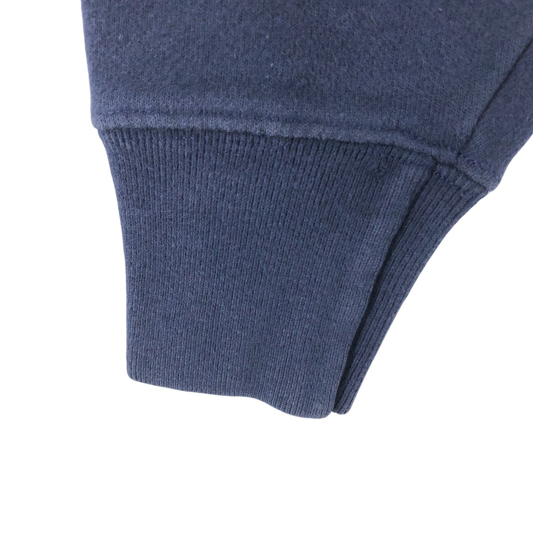 Champion REVERSE WEAVE Reverse Weave One Point Logo Sweatshirt Trainer Men's L size cotton navy blue type Vintage Second Hand