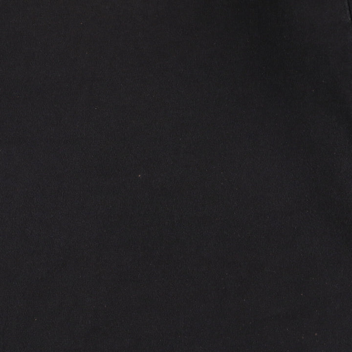 90'S BVD High Neck Mock Neck Long T-Shirt, Made in USA, Men's M Size, Vintage cotton black type Vintage Second Hand