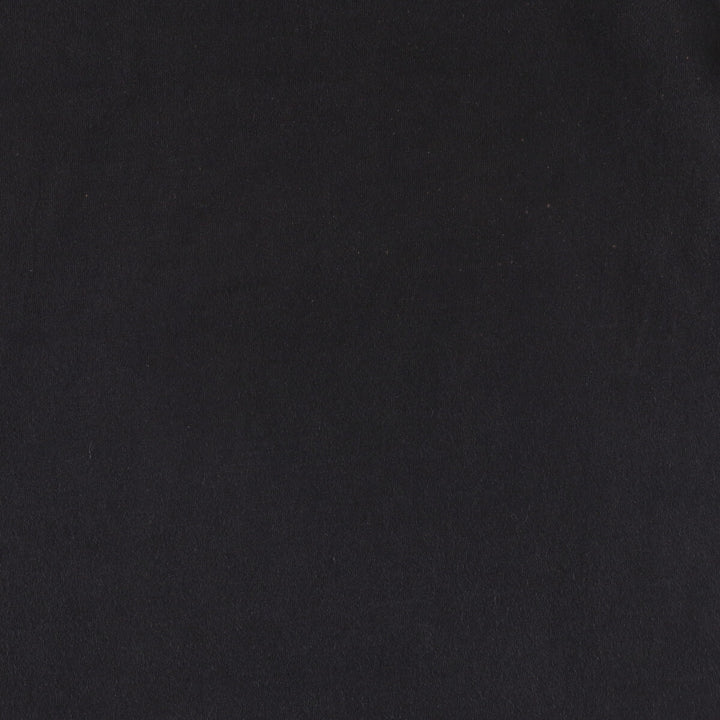 90'S BVD High Neck Mock Neck Long T-Shirt, Made in USA, Men's M Size, Vintage cotton black type Vintage Second Hand