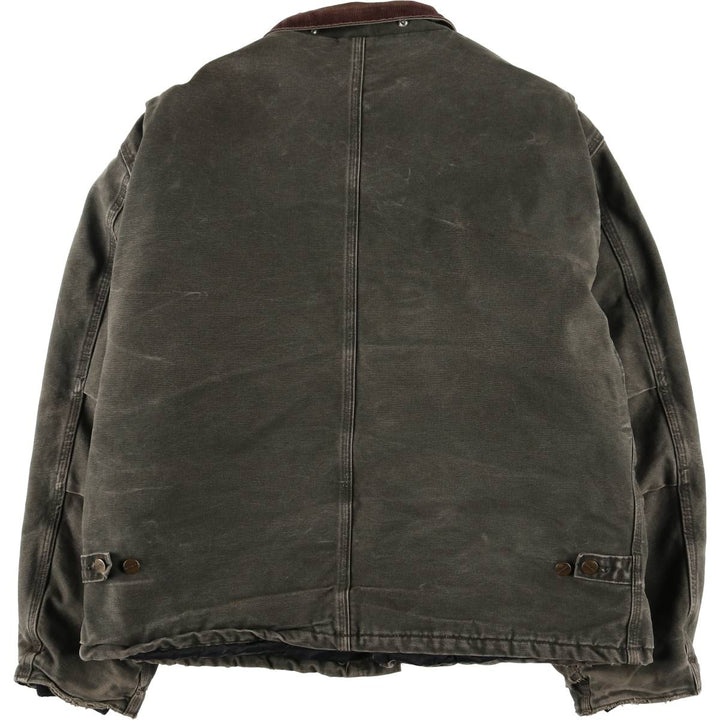 Carhartt Traditional Jacket Duck Work Jacket Made in USA Men's XL cotton Khaki type sage green Vintage Second Hand