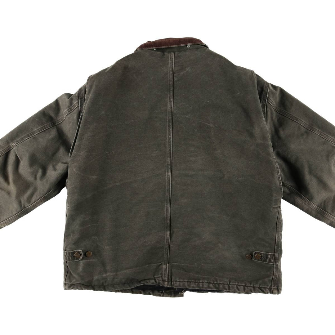 Carhartt Traditional Jacket Duck Work Jacket Made in USA Men's XL cotton Khaki type sage green Vintage Second Hand