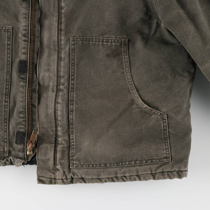 Carhartt Traditional Jacket Duck Work Jacket Made in USA Men's XL cotton Khaki type sage green Vintage Second Hand