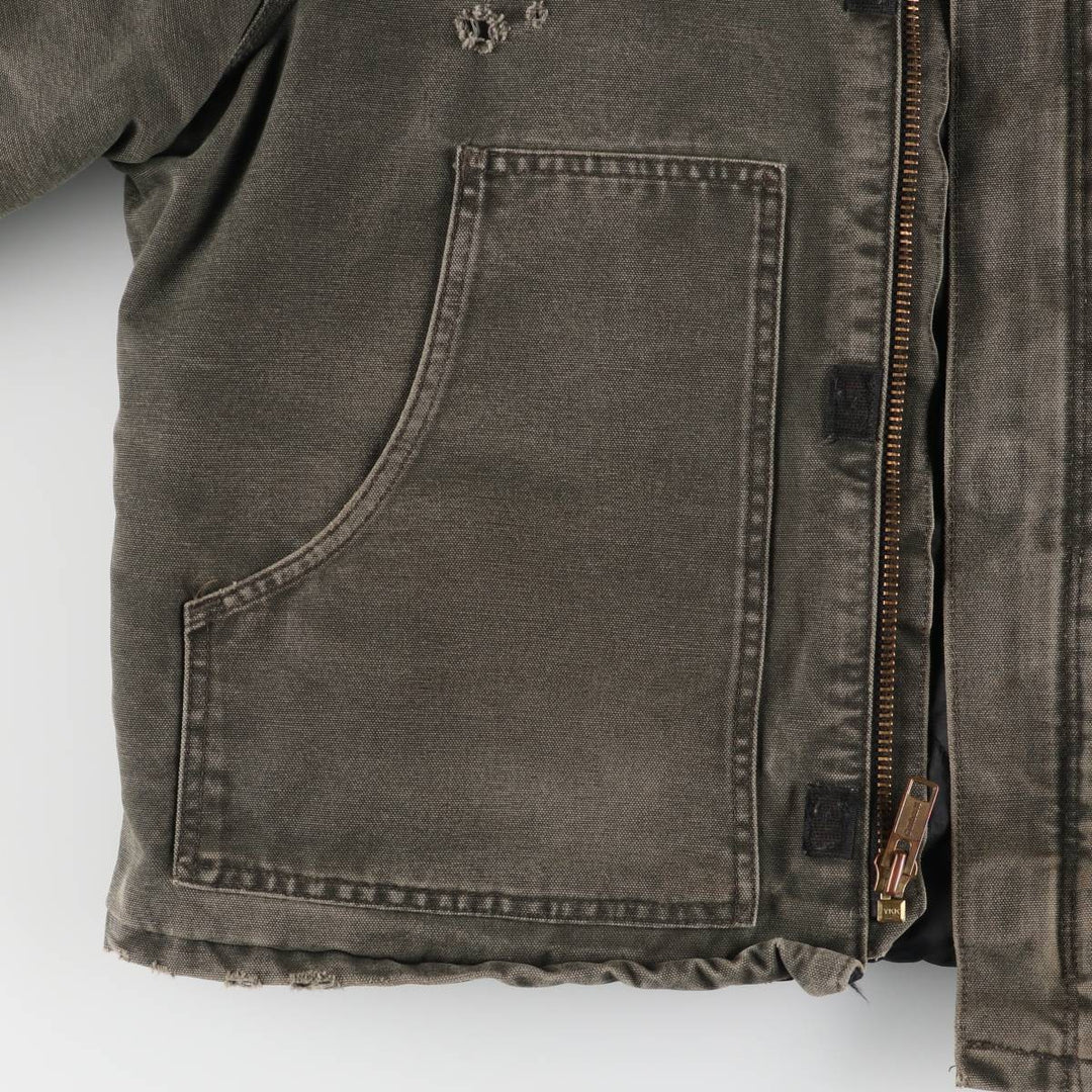 Carhartt Traditional Jacket Duck Work Jacket Made in USA Men's XL cotton Khaki type sage green Vintage Second Hand