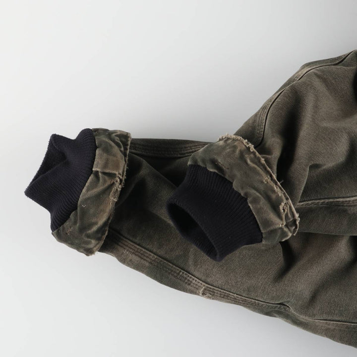 Carhartt Traditional Jacket Duck Work Jacket Made in USA Men's XL cotton Khaki type sage green Vintage Second Hand