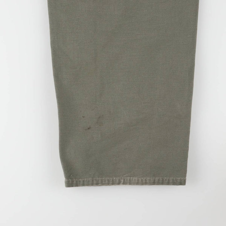 Eddie Bauer cargo pants for men, size W35 cotton Khaki type sage green Vintage Second Hand