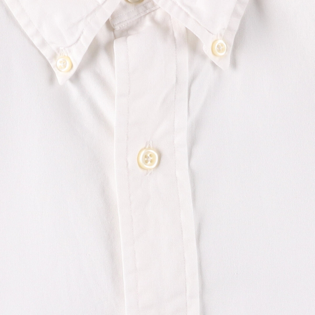 Ralph Lauren Classic Fit Long Sleeve Button Down Shirt, Men's Size L cotton white type Vintage Second Hand