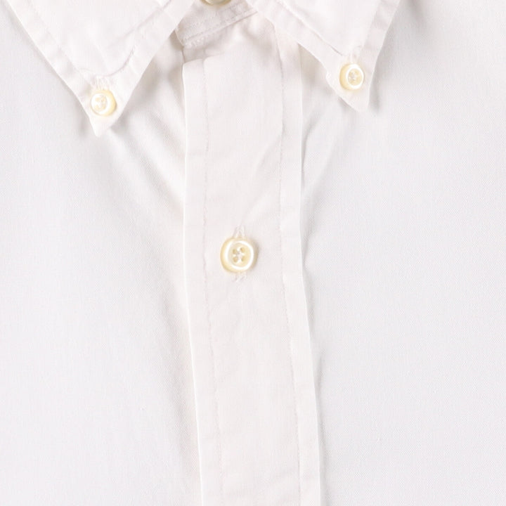 Ralph Lauren Classic Fit Long Sleeve Button Down Shirt, Men's Size L cotton white type Vintage Second Hand
