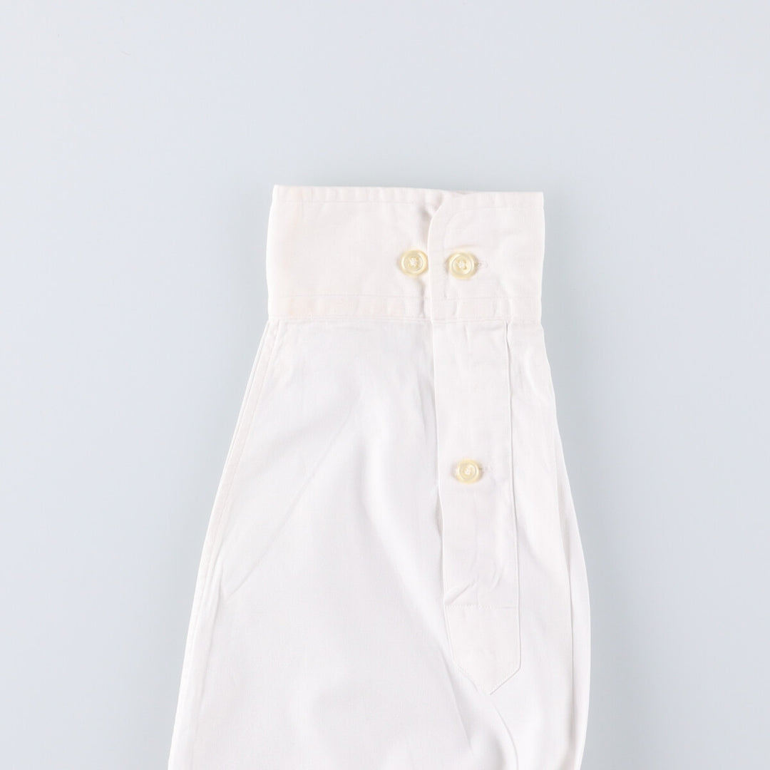 Ralph Lauren Classic Fit Long Sleeve Button Down Shirt, Men's Size L cotton white type Vintage Second Hand
