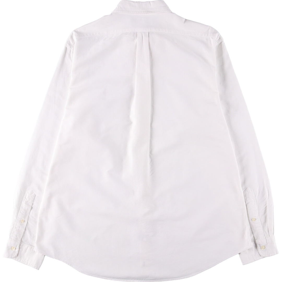 Ralph Lauren Classic Fit Long Sleeve Button Down Shirt Men's XL cotton white type Vintage Second Hand