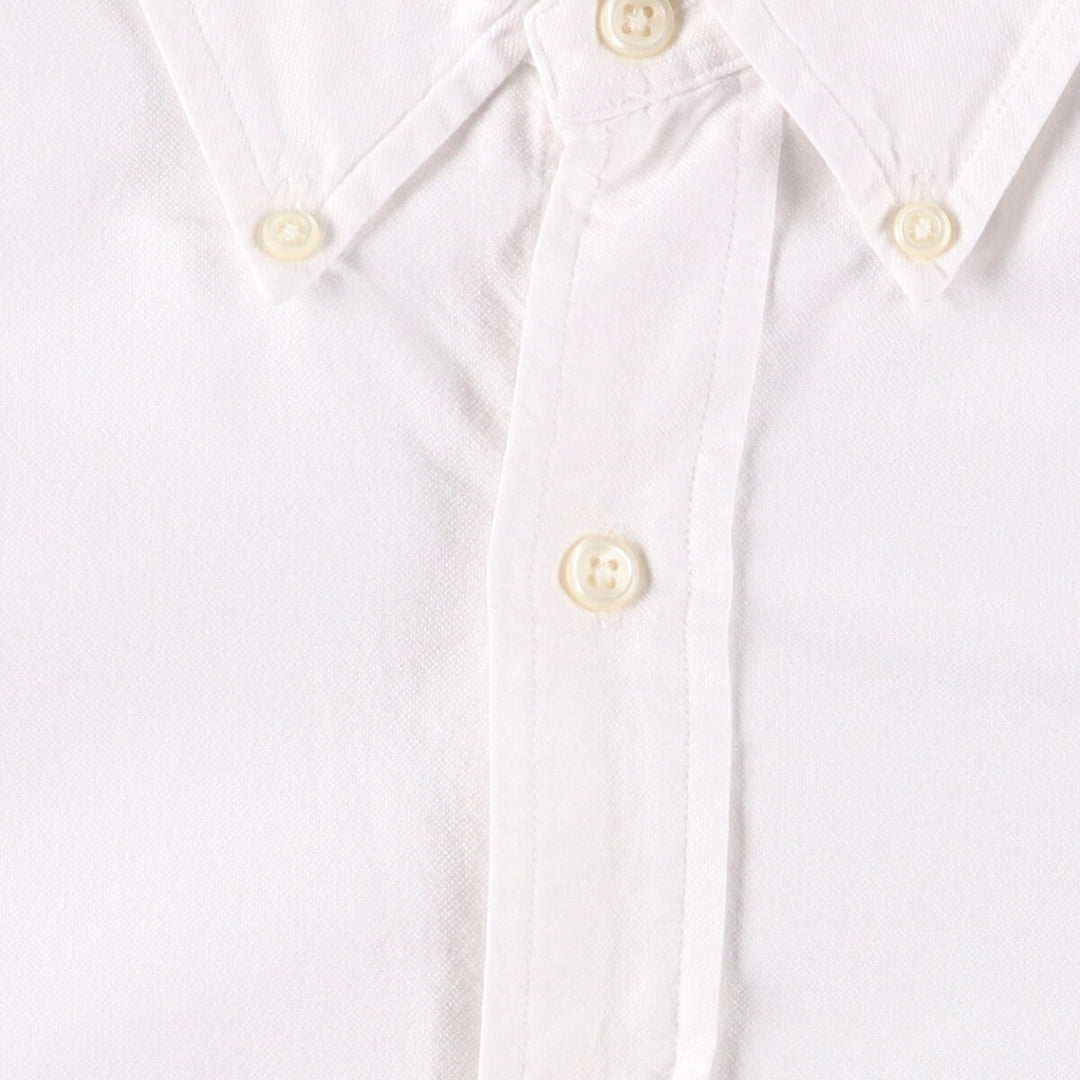 Ralph Lauren Classic Fit Long Sleeve Button Down Shirt Men's XL cotton white type Vintage Second Hand