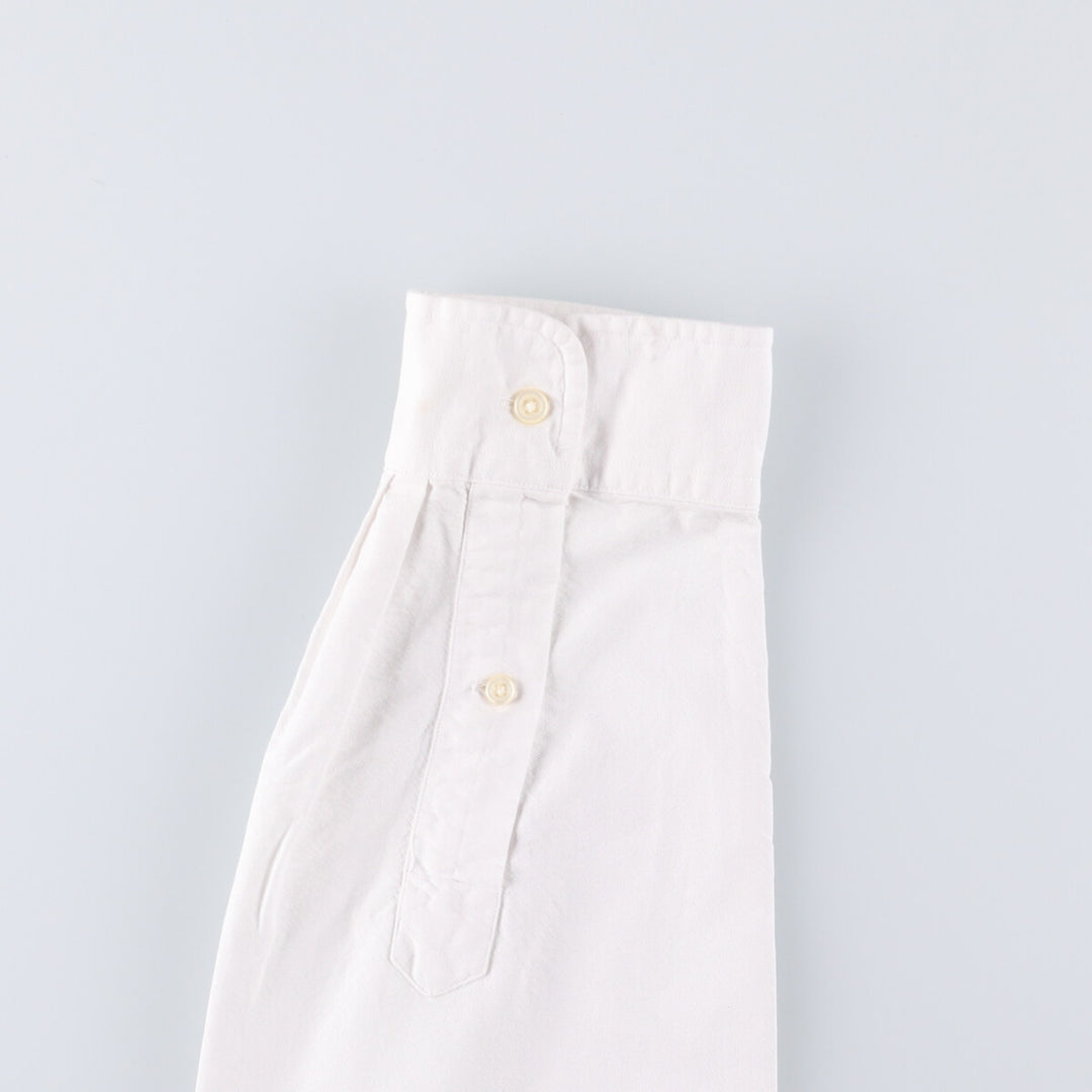 Ralph Lauren Classic Fit Long Sleeve Button Down Shirt Men's XL cotton white type Vintage Second Hand