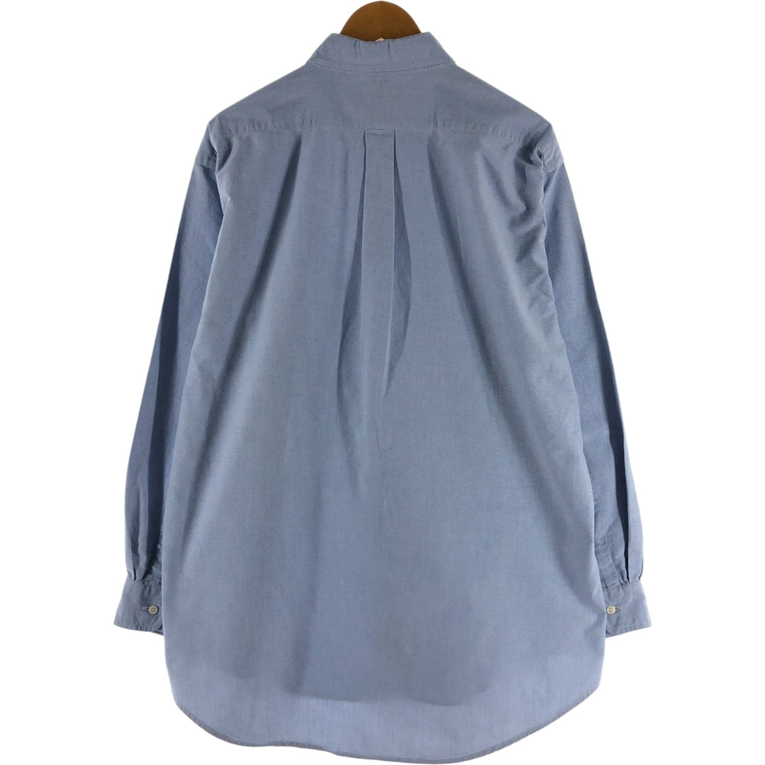Ralph Lauren YARMOUTH long sleeve button down shirt, men's size L cotton Blue type light blue Vintage Second Hand