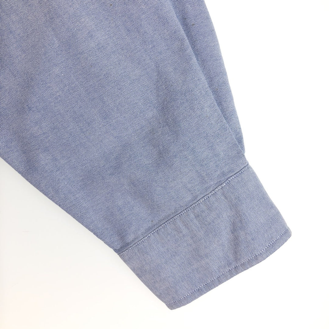 Ralph Lauren YARMOUTH long sleeve button down shirt, men's size L cotton Blue type light blue Vintage Second Hand