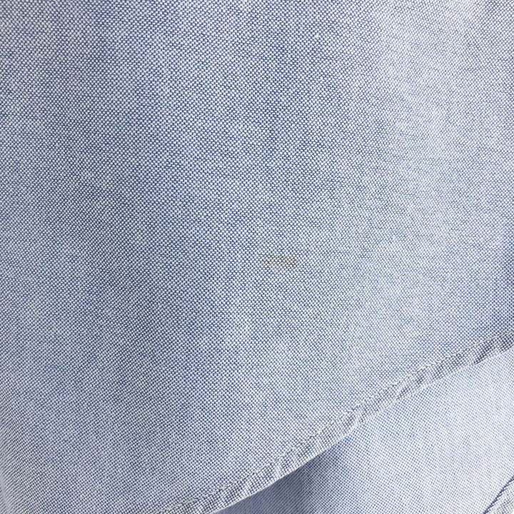 Ralph Lauren YARMOUTH long sleeve button down shirt, men's size L cotton Blue type light blue Vintage Second Hand