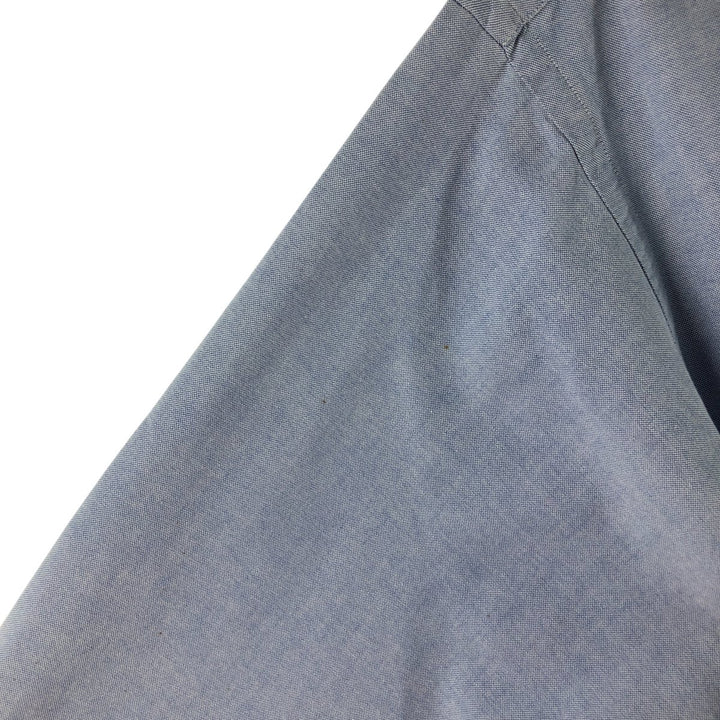 Ralph Lauren YARMOUTH long sleeve button down shirt, men's size L cotton Blue type light blue Vintage Second Hand