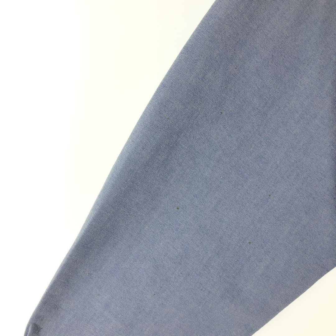 Ralph Lauren YARMOUTH long sleeve button down shirt, men's size L cotton Blue type light blue Vintage Second Hand