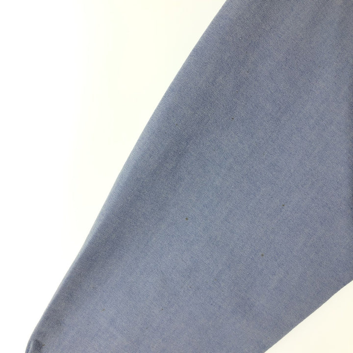 Ralph Lauren YARMOUTH long sleeve button down shirt, men's size L cotton Blue type light blue Vintage Second Hand