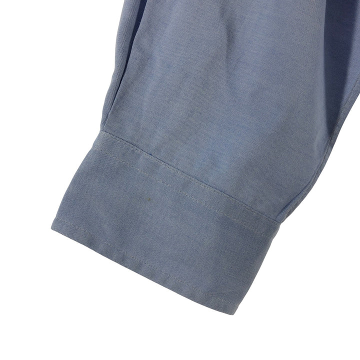 Ralph Lauren YARMOUTH long sleeve button down shirt, men's size L cotton Blue type light blue Vintage Second Hand