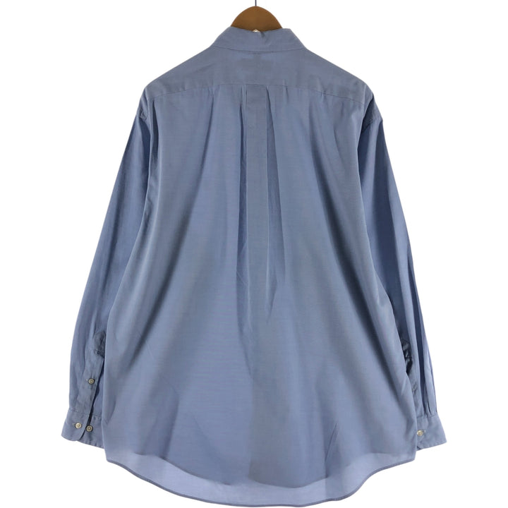 Ralph Lauren Classic Fit Long Sleeve Button Down Shirt, Men's Size L cotton Blue type light blue Vintage Second Hand