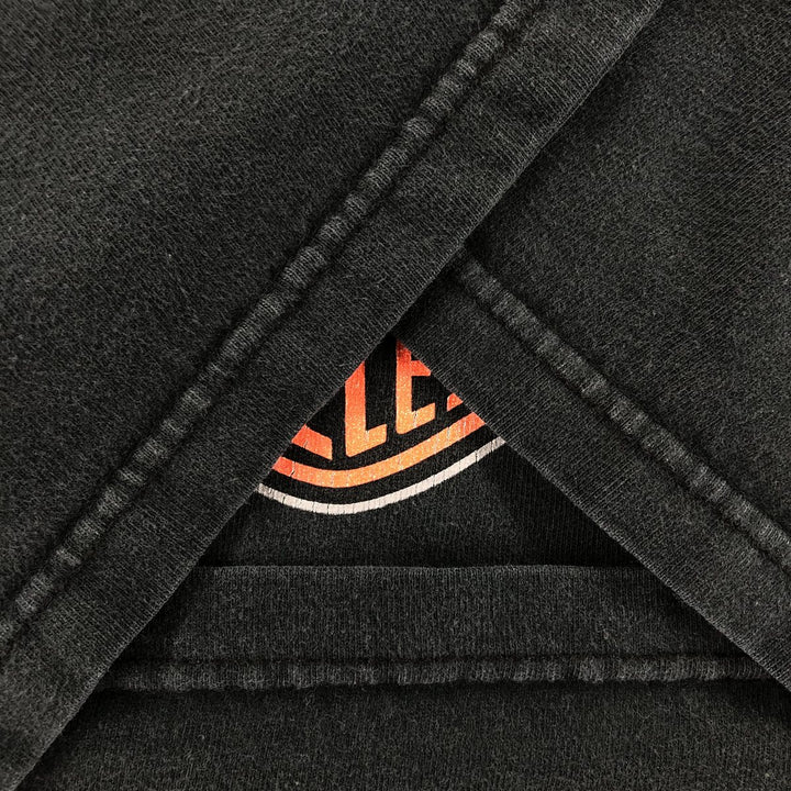 00'S Harley-Davidson Motorcycle Bike T-shirt Made in USA Men's XXL cotton black type Vintage Second Hand