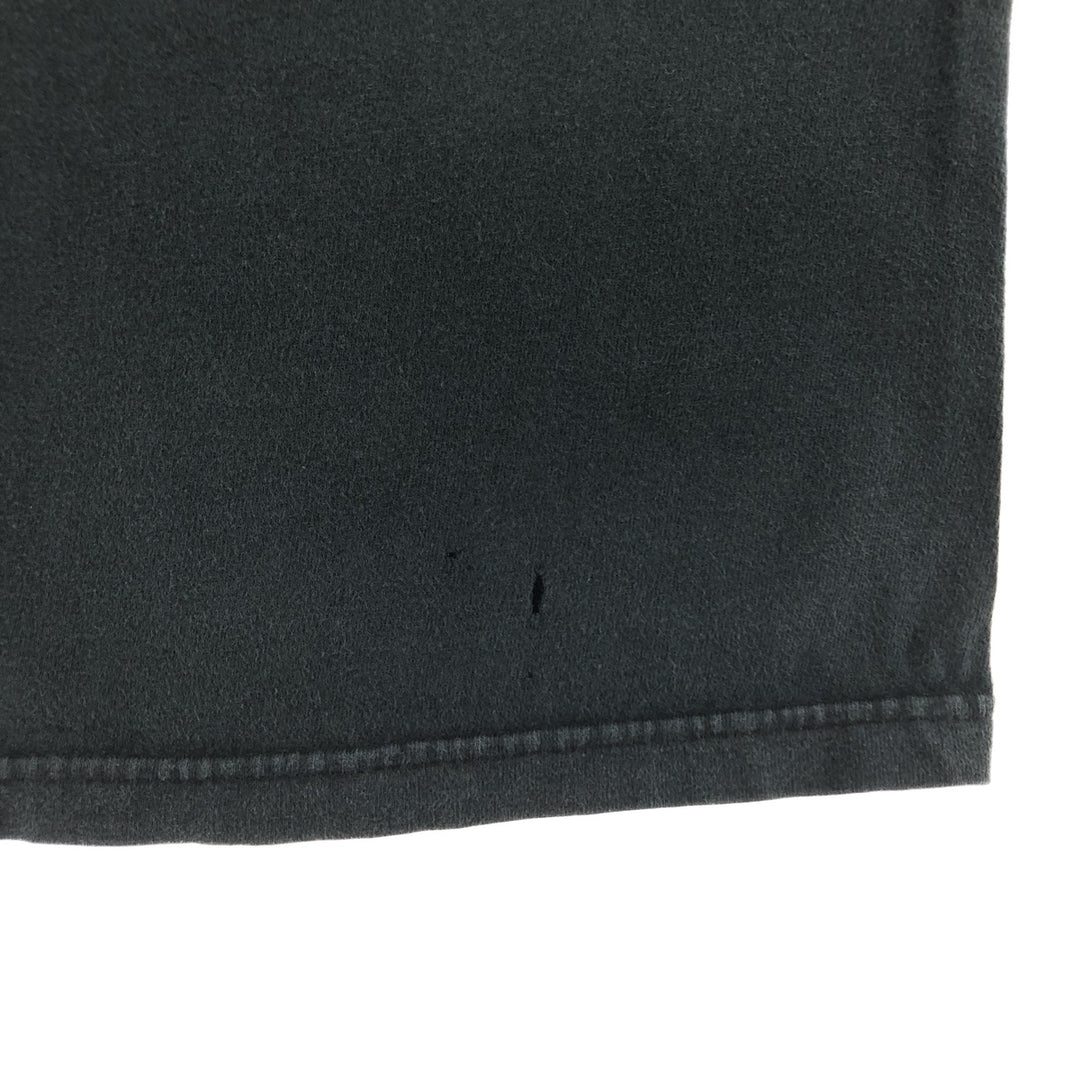 00'S Harley-Davidson Motorcycle Bike T-shirt Made in USA Men's XXL cotton black type Vintage Second Hand