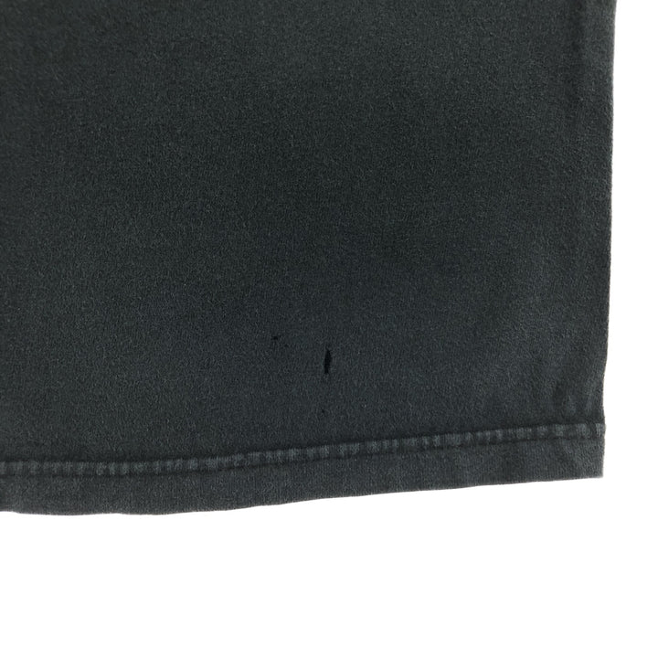 00'S Harley-Davidson Motorcycle Bike T-shirt Made in USA Men's XXL cotton black type Vintage Second Hand