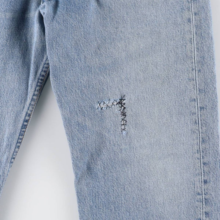 90'S Levi's 501-0193 Straight Denim Pants Made in USA Men's W31 Vintage cotton Blue type light blue Vintage Second Hand