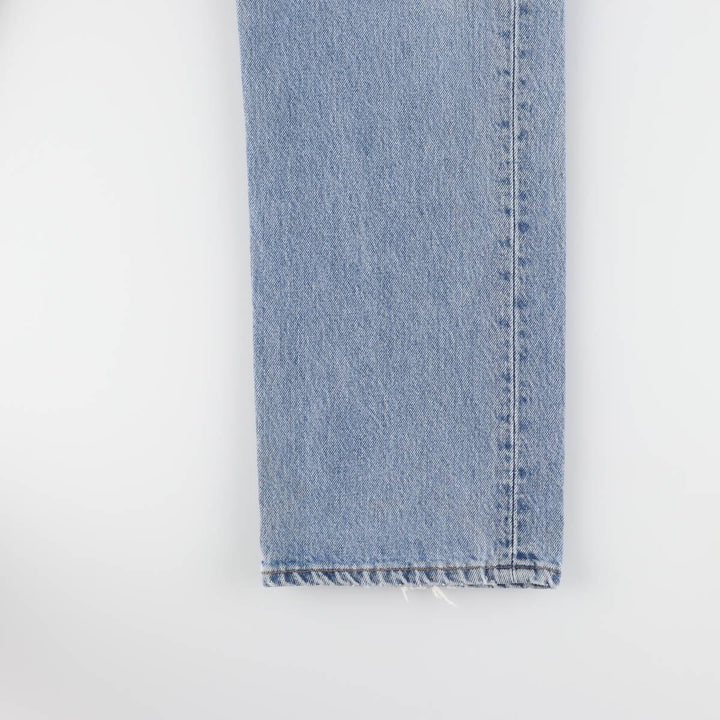 90'S Levi's 501-0193 Straight Denim Pants Made in USA Men's W31 Vintage cotton Blue type light blue Vintage Second Hand