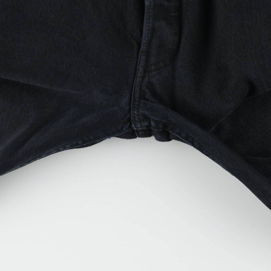 Levi's 501 straight denim pants for men, size W34 cotton black type Vintage Second Hand