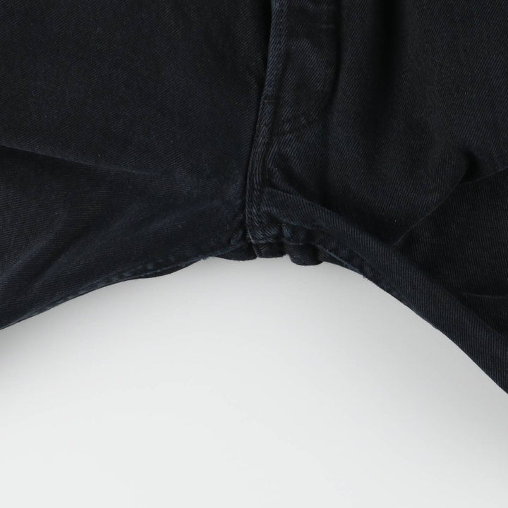 Levi's 501 straight denim pants for men, size W34 cotton black type Vintage Second Hand