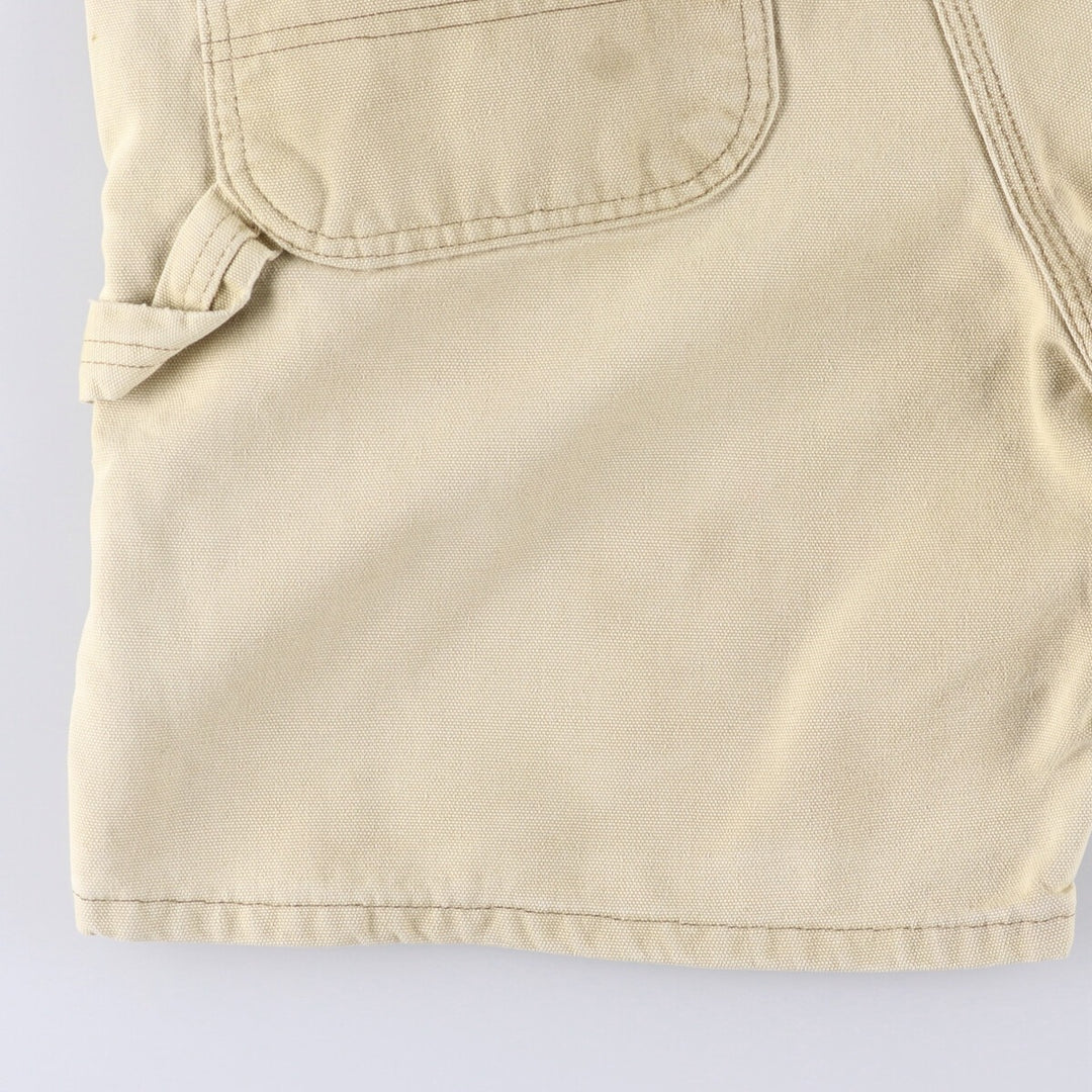 90'S Carhartt Duck Painter Shorts, Made in USA, Men's, W32, Vintage cotton Beige type Vintage Second Hand