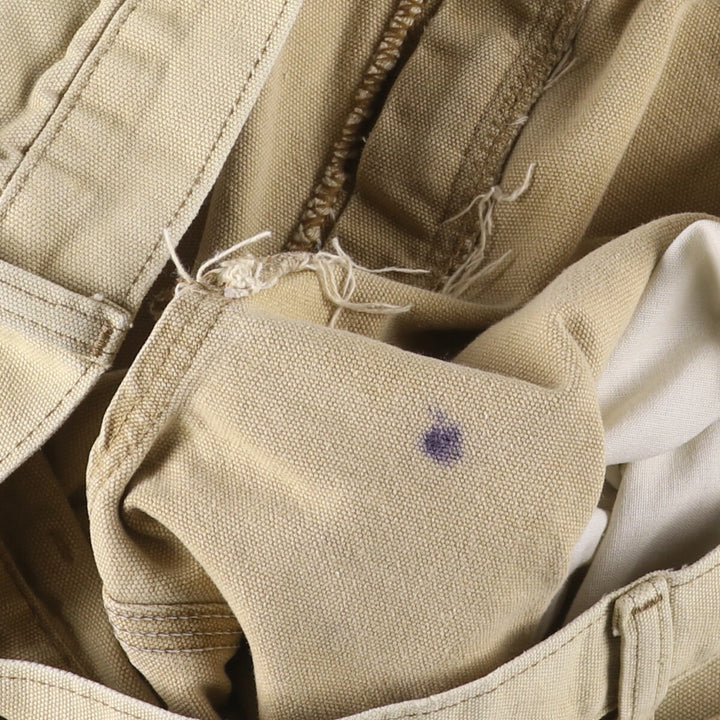 90'S Carhartt Duck Painter Shorts, Made in USA, Men's, W32, Vintage cotton Beige type Vintage Second Hand