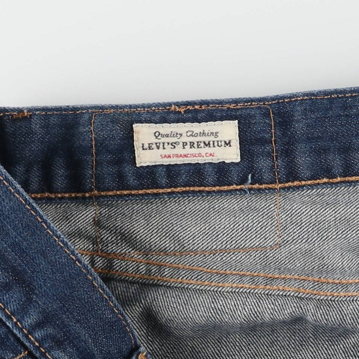 Levi's 501 straight denim pants for men, size W34 cotton blue type Vintage Second Hand