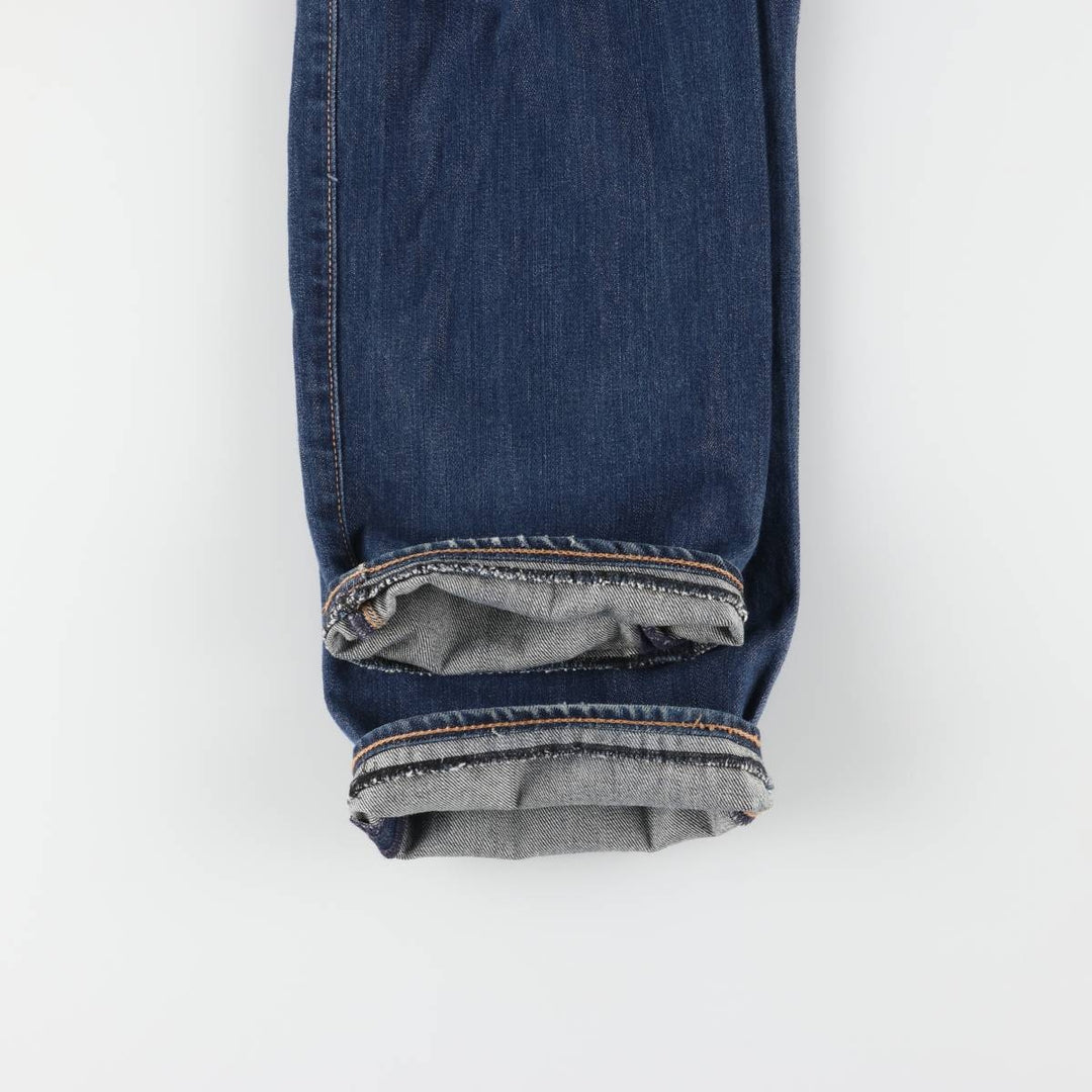 Levi's 501 straight denim pants for men, size W34 cotton blue type Vintage Second Hand