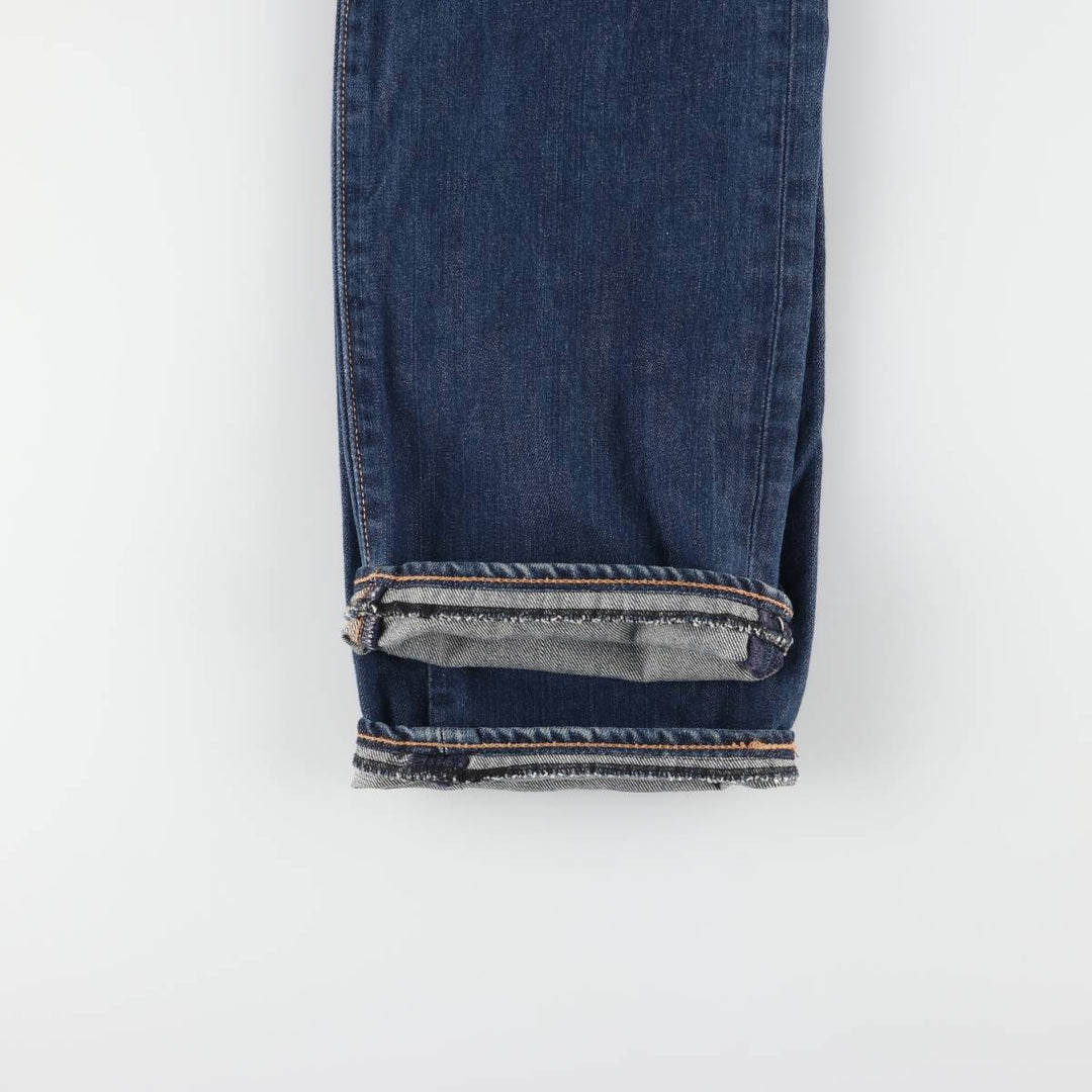 Levi's 501 straight denim pants for men, size W34 cotton blue type Vintage Second Hand